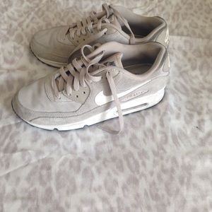 Grey Suede Nike Air Max 90