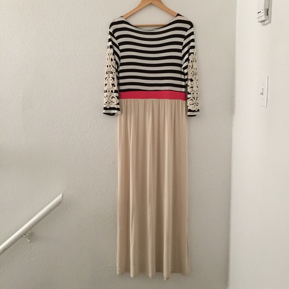 Stripped maxi dress - Picture 3 of 3