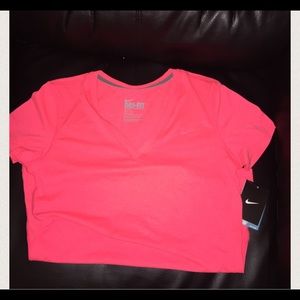 Womens dri-fit short sleeve shirt