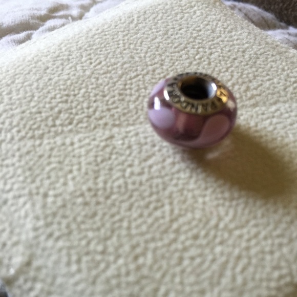 Pandora glass charm