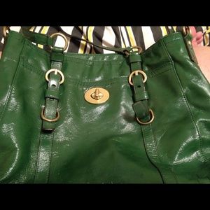 Green Coach Purse