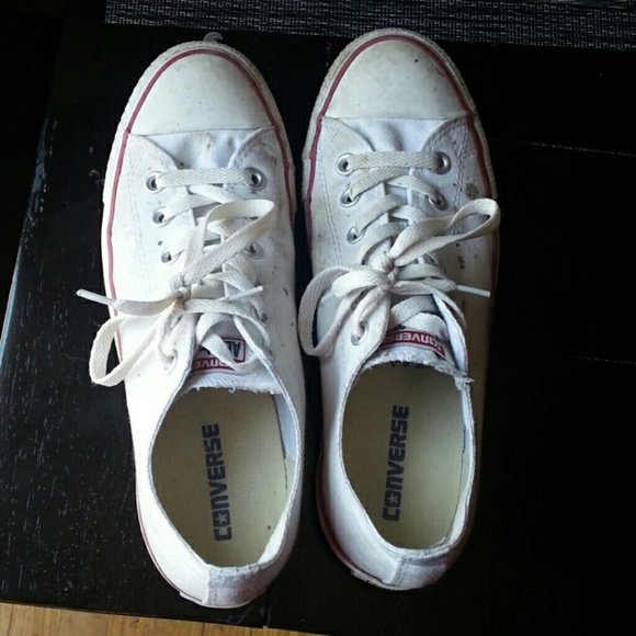 White Converse All Stars