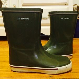 Olive Green Rain Boot