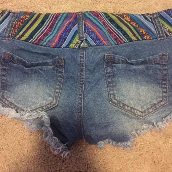 Pacsun Color Denim Summer Shorts - Picture 3 of 3