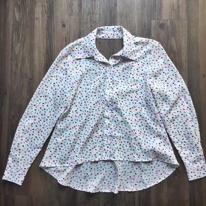 Forever 21 Open-Back Button-Up Blouse.