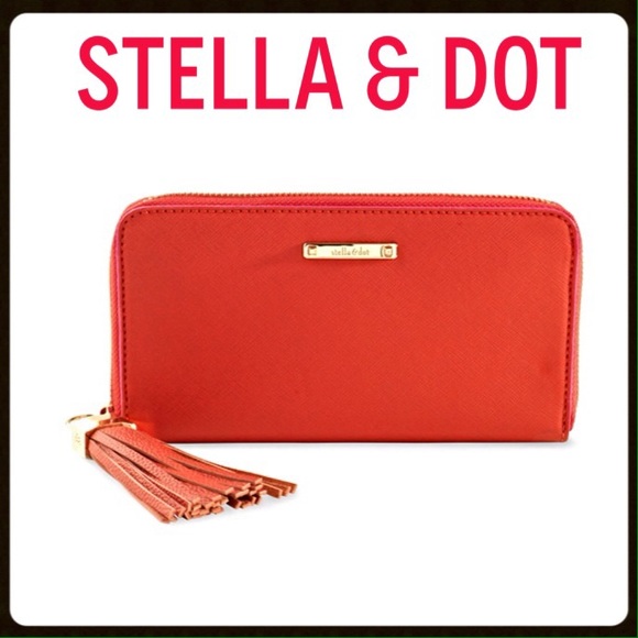 Stella & Dot Handbags - 🎉HOST PICK🎉STELLA & DOT Mercer Zip Wallet💟💜