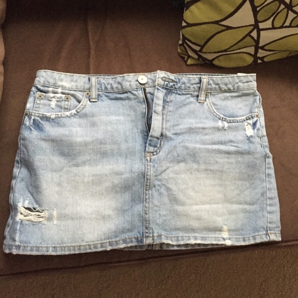 Denim skirt