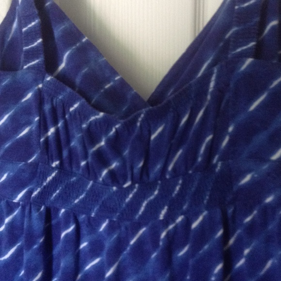 Ann Taylor LOFT Blue/White Sundress - Picture 4 of 4