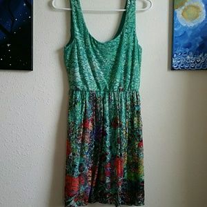 🚫TRADED🚫 Green flower dress