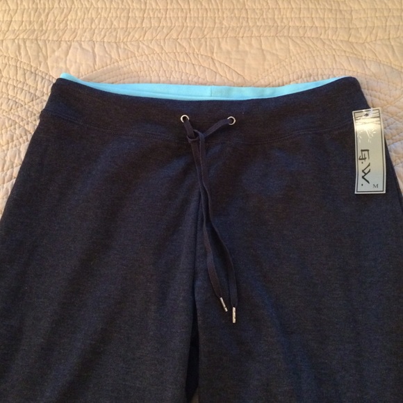 Grey Drawstring Jogger Pants - Picture 2 of 4