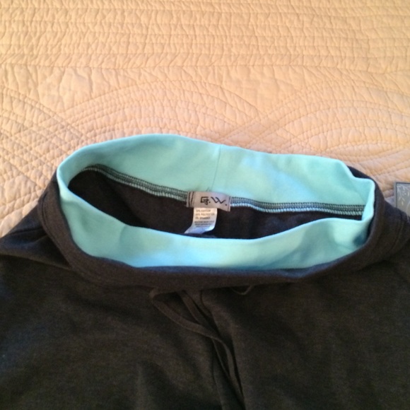 Grey Drawstring Jogger Pants - Picture 3 of 4