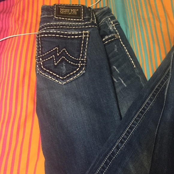 Miss Me long blue jean