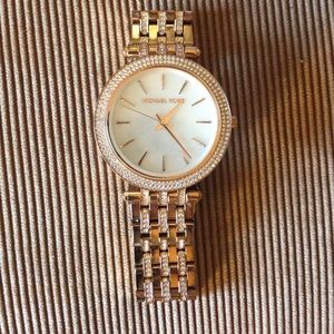 Michael Kors rose gold watch