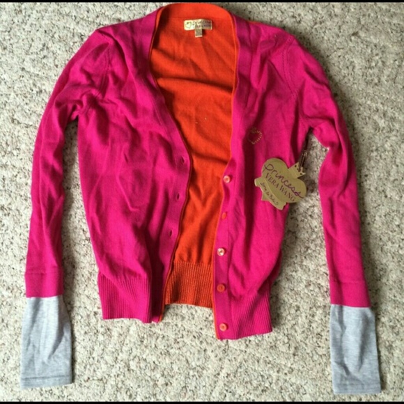 Vera Wang color blocking sweater