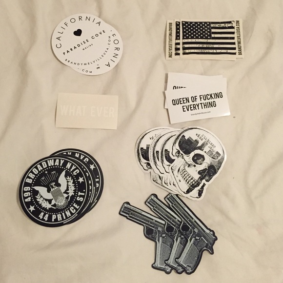 Brandy Melville Stickers! 5 for 10$! 🌿