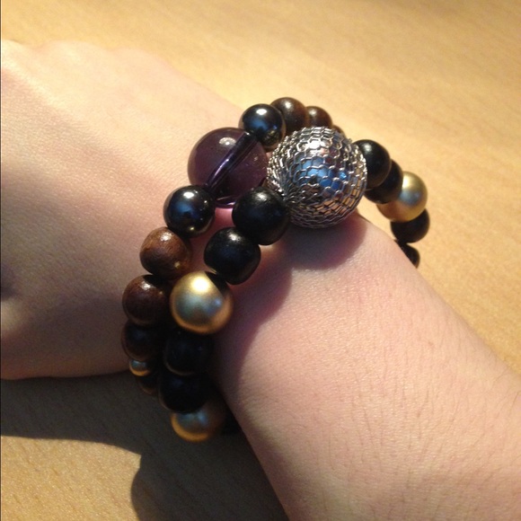 Beaded bracelet set - Picture 2 of 2