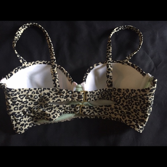 Leopard bikini push up top - Picture 2 of 4
