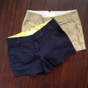 J. Crew shorts - bundle of 2