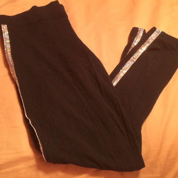 Victoria's Secret PINK Sequined Leggings