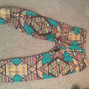 Crazy Aztec leggings
