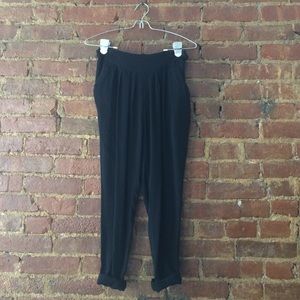 Black high waisted pants
