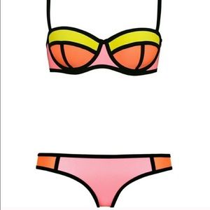 Triangle inspired bathing suit