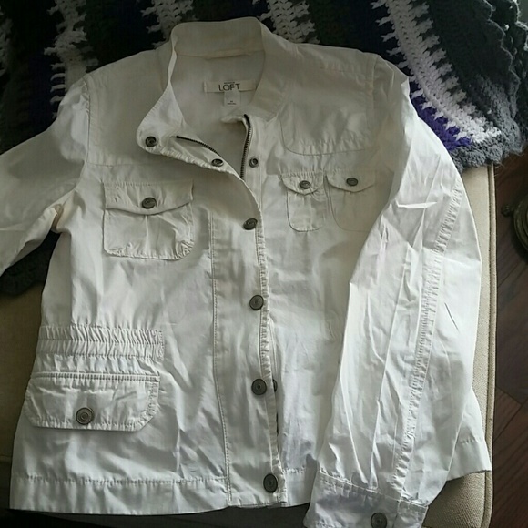 White spring jacket