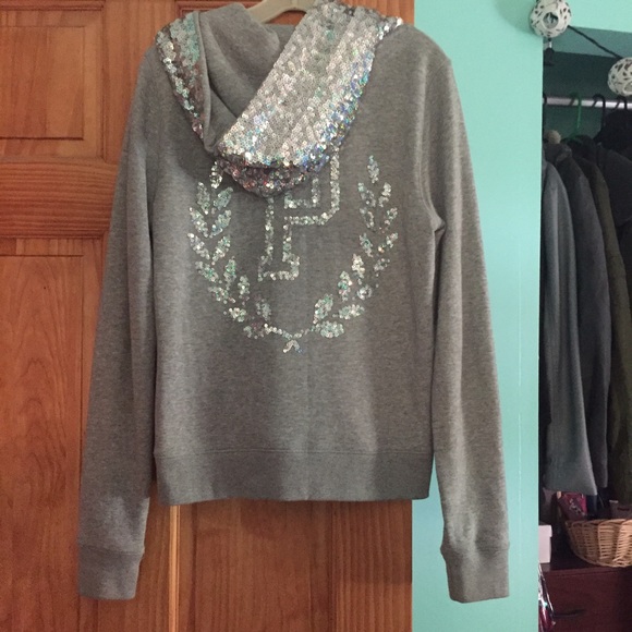 Victoria's Secret (Pink) zip up hoodie - Picture 1 of 4