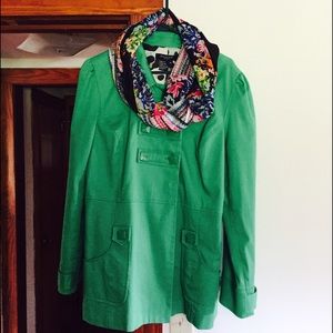 Great green jacket (& scarf) if you like both:)