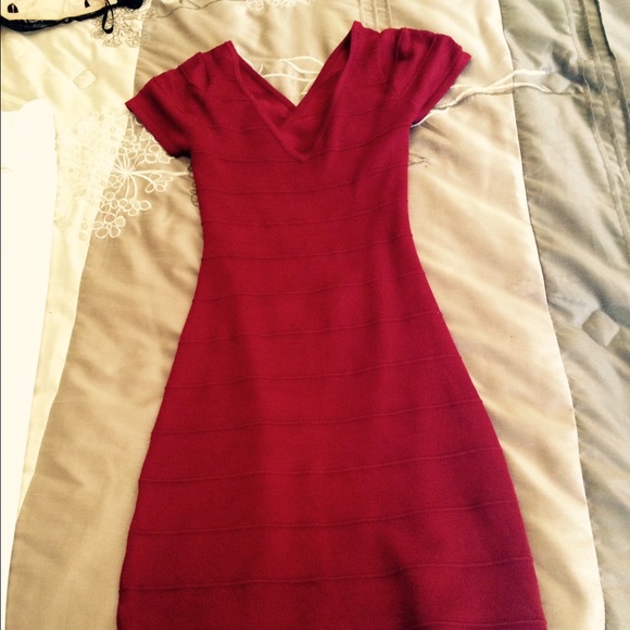 Red dress