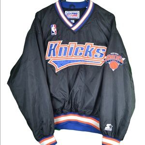 Vintage New York Knicks Warmup Top Size