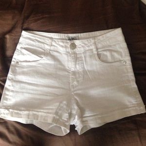 White shorts