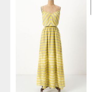 Anthropologie Diamond Rays Maxi Chemise size large