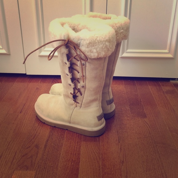 UGG lace up boots