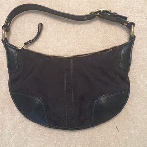 Black coach purse