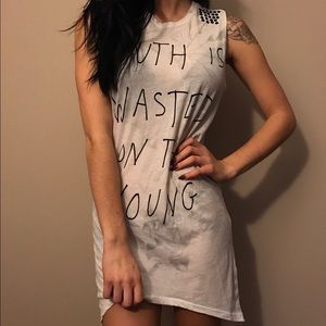 Forever 21 Wasted Youth High Low Top