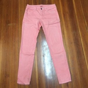 Aerie Coral Skinny Jeans