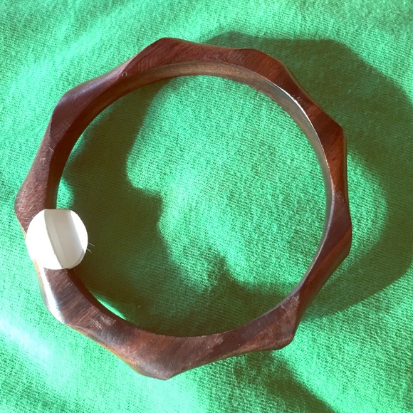 Wood bangle