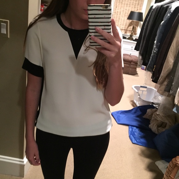 ✨HP 2•11•16✨ NWT Rag&Bone black and white shirt - Picture 3 of 3
