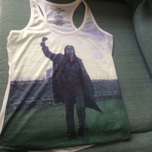 Don't you forget about me tank top.