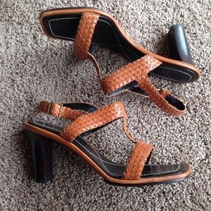 [FINAL PRICE] Escada Leather Sandal Heel