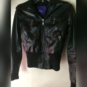 Leather jacket