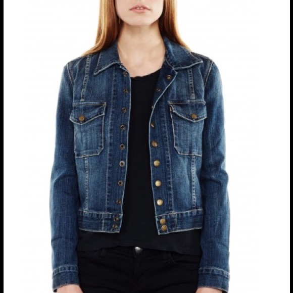 Current/Elliot The Snap Jacket Denim Jacket