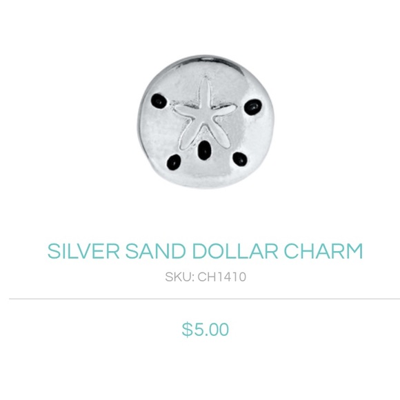 Origami owl sand dollar charm
