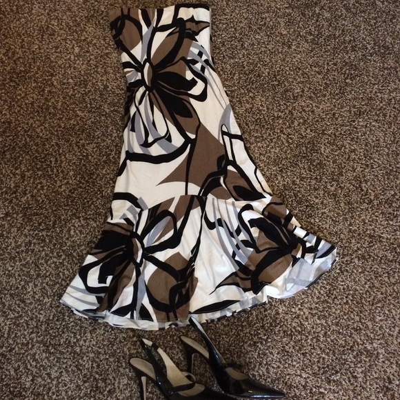 Strapless dress