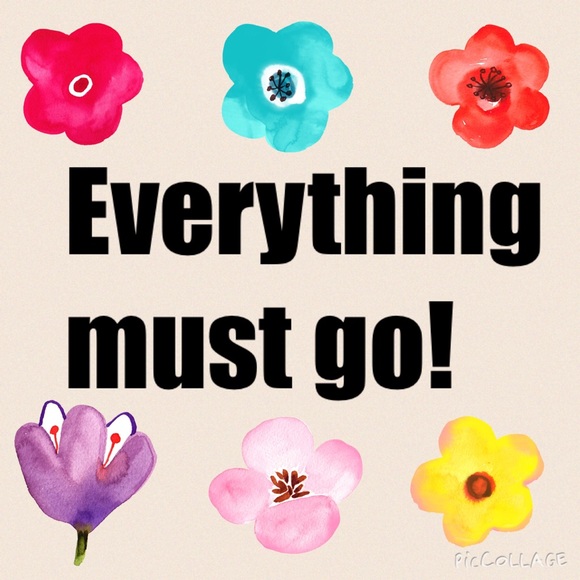 🌺🌼🌸 EVERYTHING MUST GO 🌸🌼🌺 - Picture 1 of 1