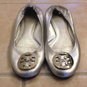 Authentic Tory Burch Reva Flat