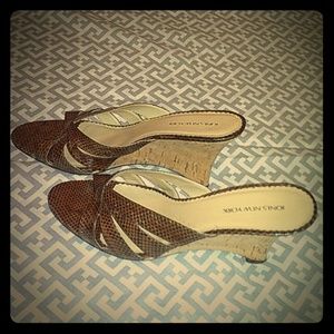 Brown Jones NY Wedges