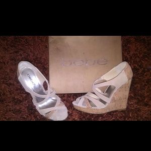 *hold*Bebe wedges*hold*