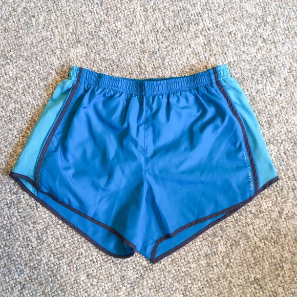 Blue Calvin Klein Athletic/Work Out/Running Shorts